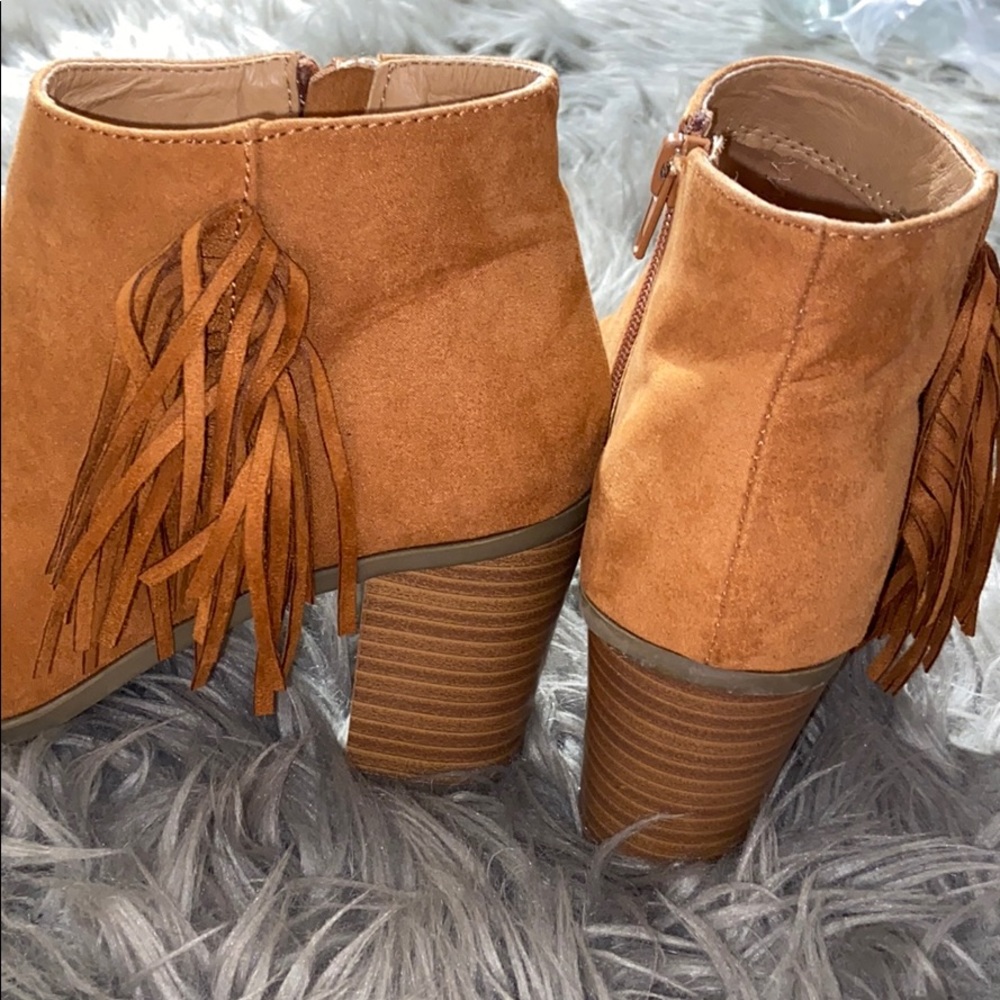 Charming Charlie Fringe Booties - Picture 9 of 10